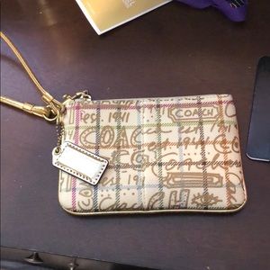 Coach wristlet